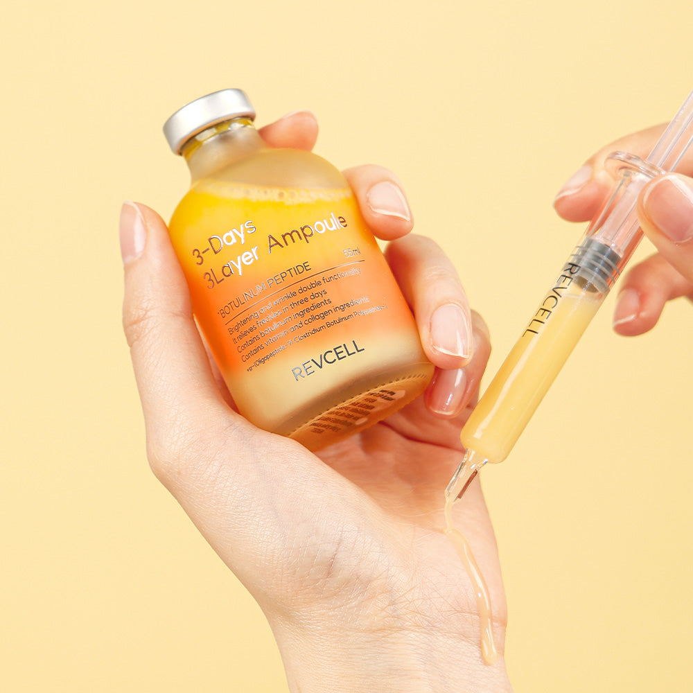 Revcell 3-Days 3-Layer Ampoule (55ml) & Applicator
