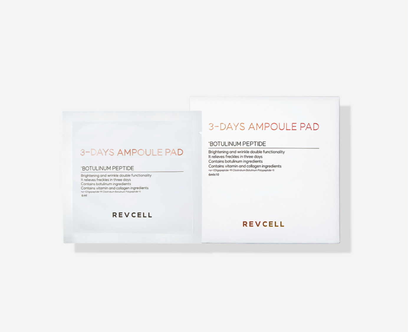 Revcell 3-Days Ampoule Pad (10 Pouches)
