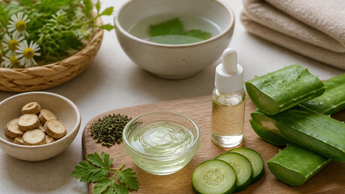 Natural Korean Ingredients for Soothing Facial Redness