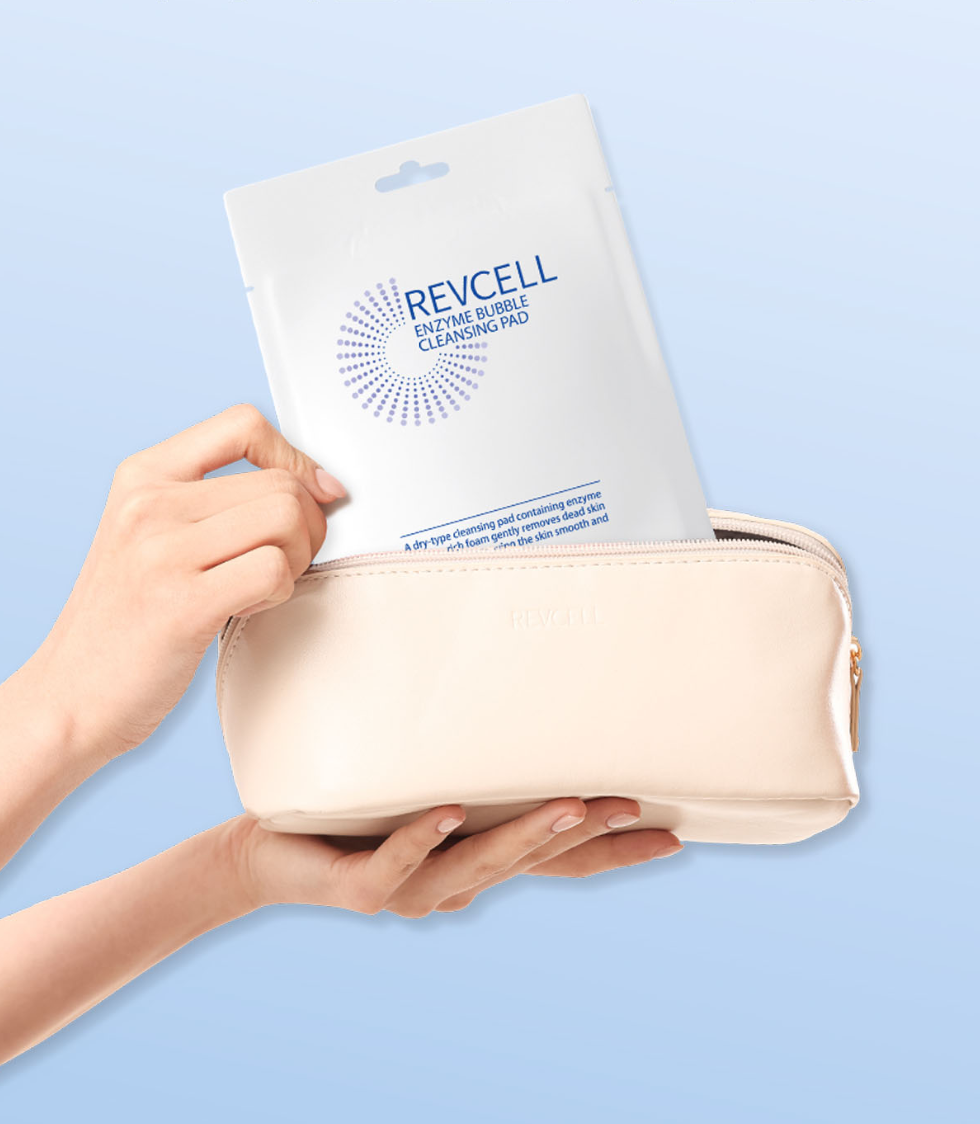 Revcell Enzyme Bubble Cleansing Pad (5 pouches / 10 Pads)