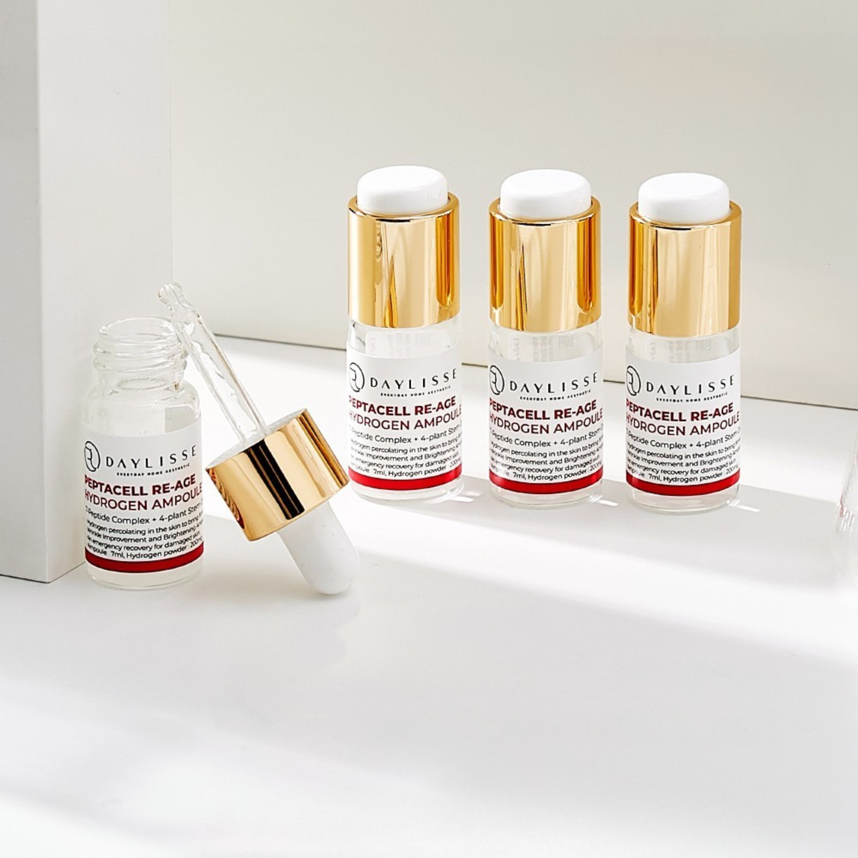 Perfect N.Cell Ampoule エルティ　erty アンナダズ Daylisse Peptacell Re-age Hydrogen Ampoule (28mL) – Avana Beauty
